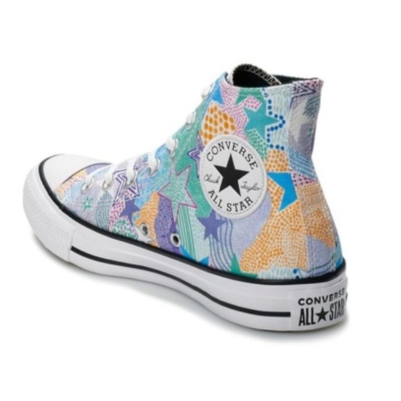 🚨SOLD🚨NEW Converse CTAS Mosaic High Top Sneakers - Picture 8 of 10